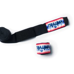 TRAUMA THAI FLAG BLACK HANDWRAPS