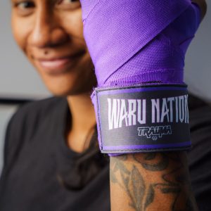 WARU NATION x TRAUMA - Fleur Waru Exclusive Handwraps